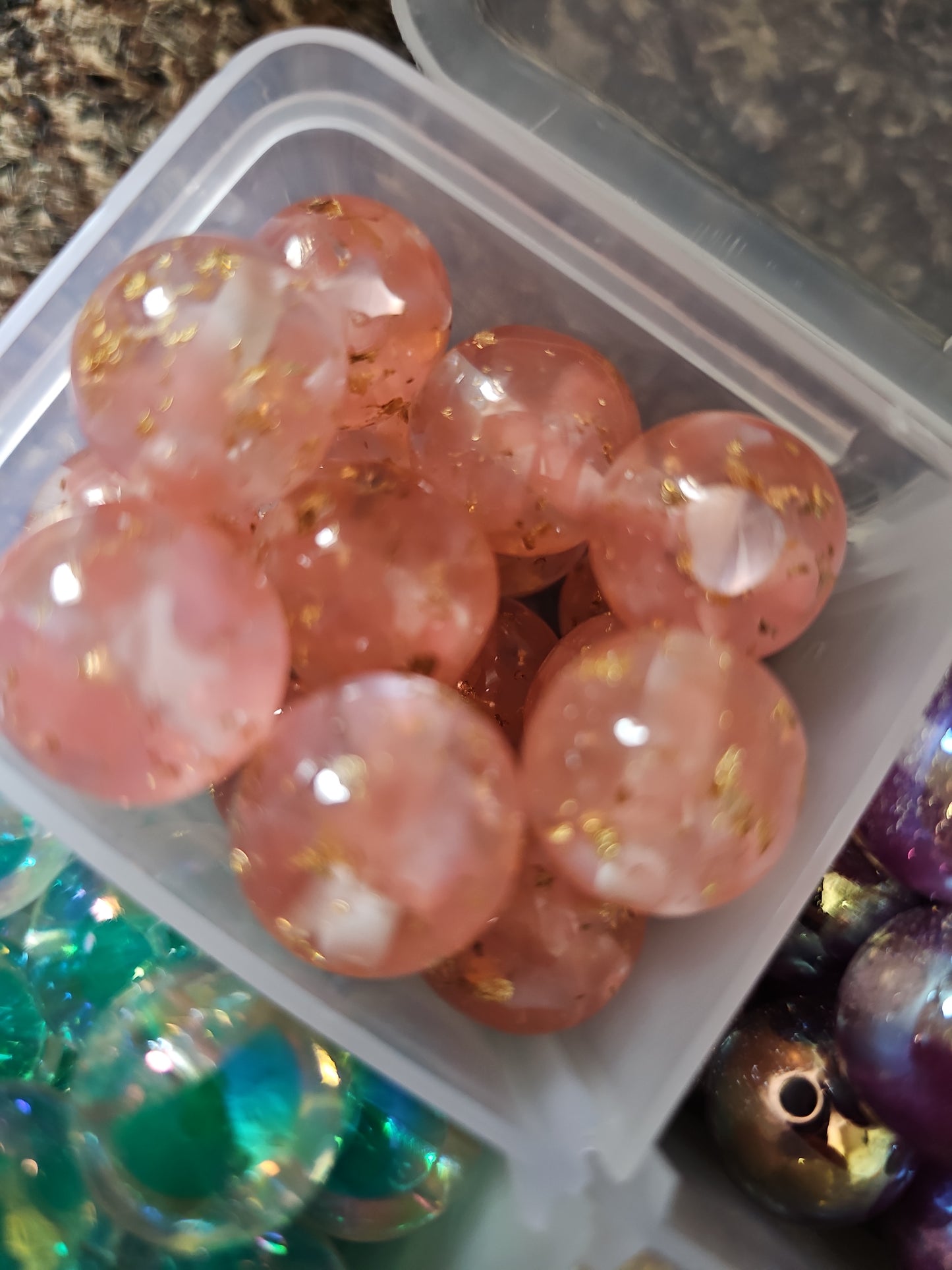 16mm Acrylic Beads