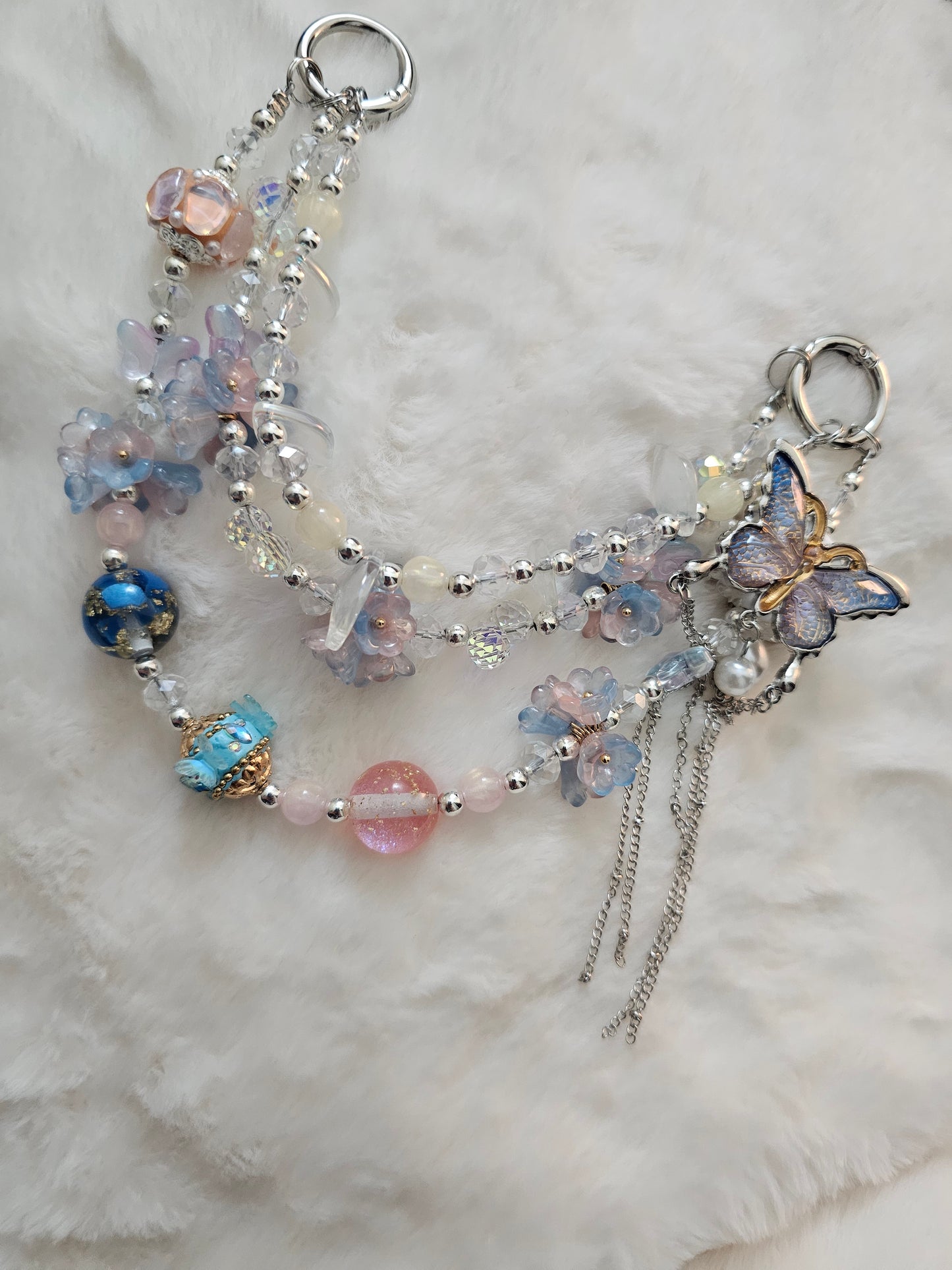 Phone Wristlet/ keychain/ bag Charm.