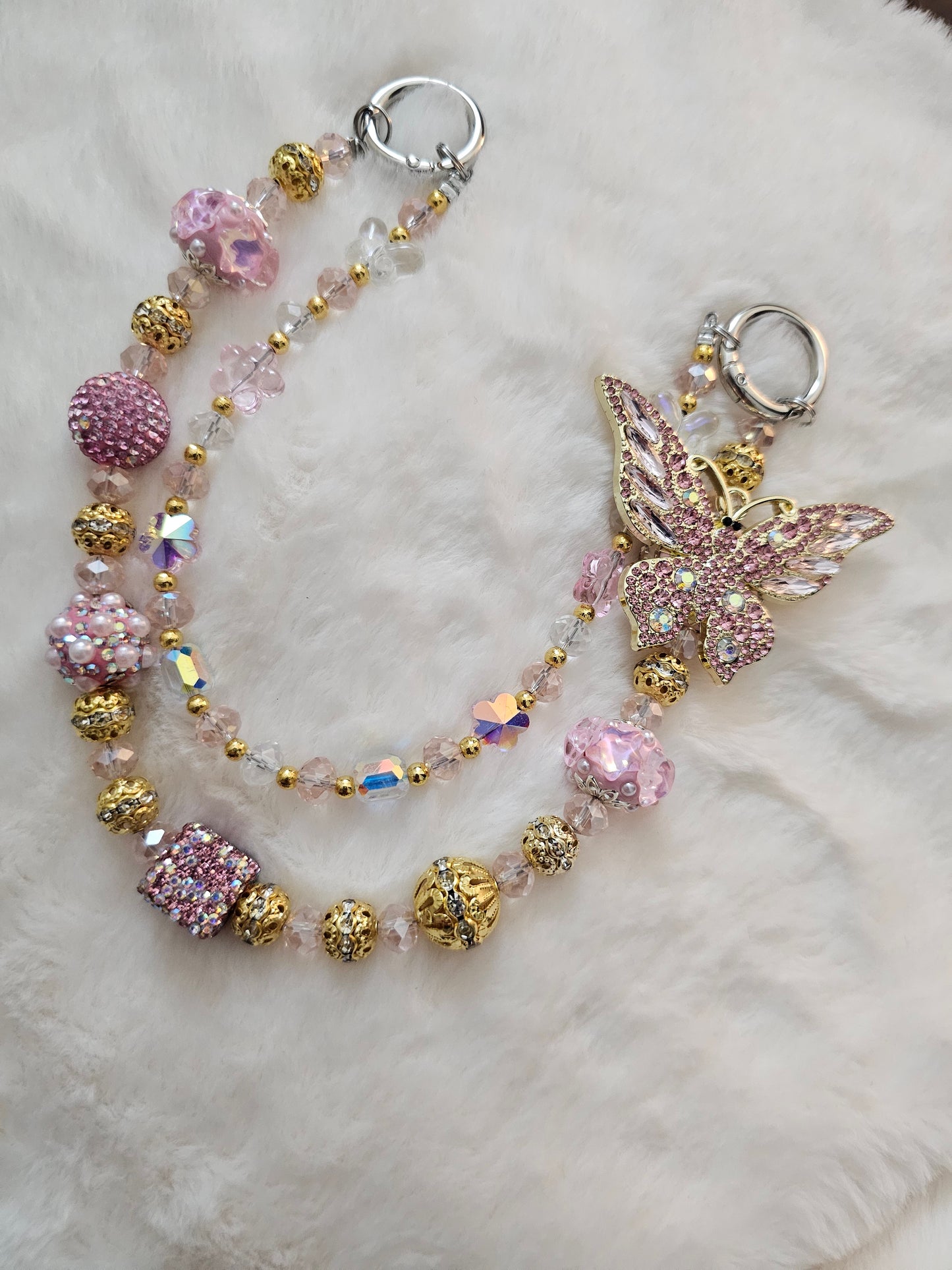 Phone Wristlet/ keychain/ bag Charm.