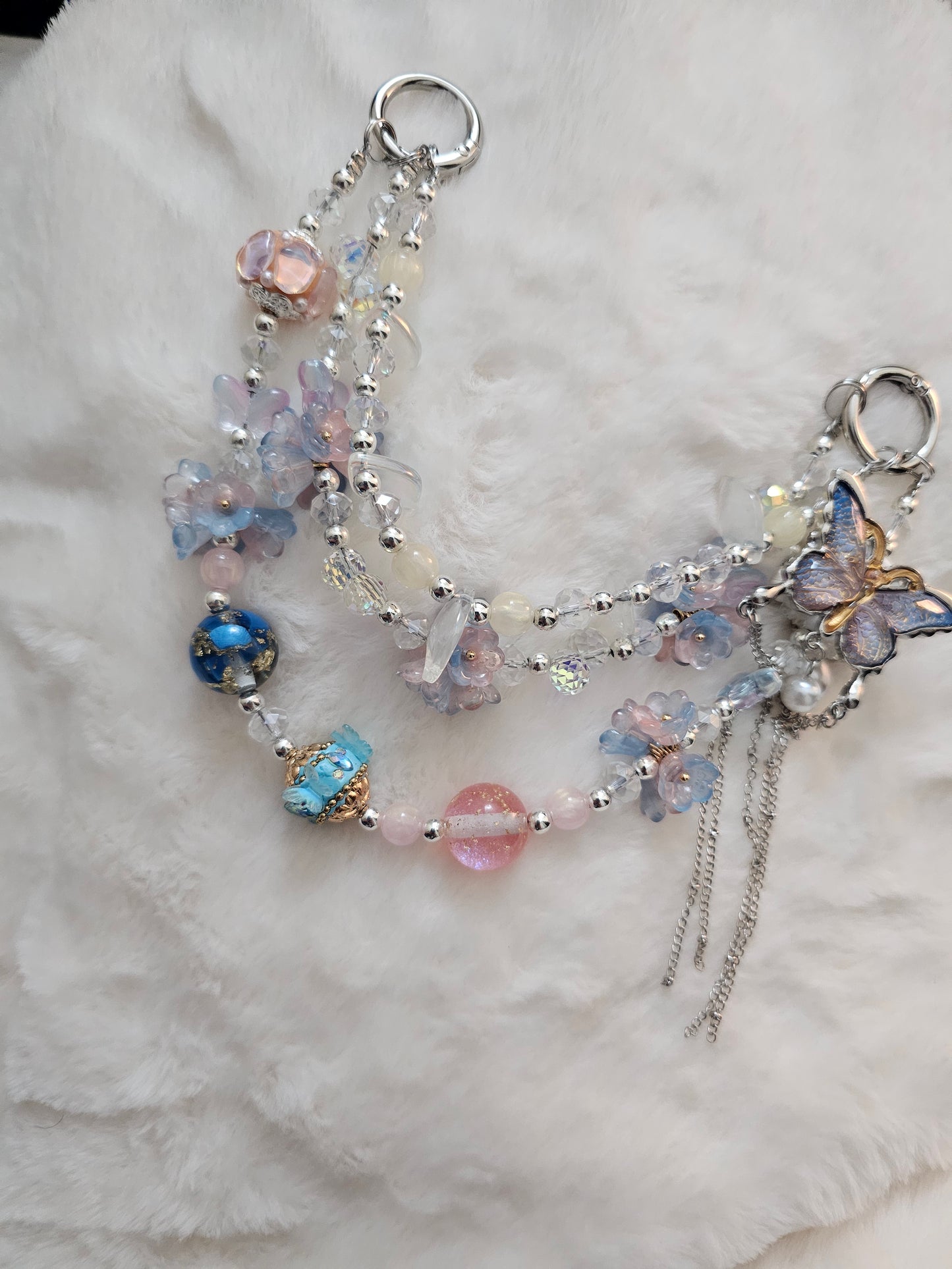 Phone Wristlet/ keychain/ bag Charm.