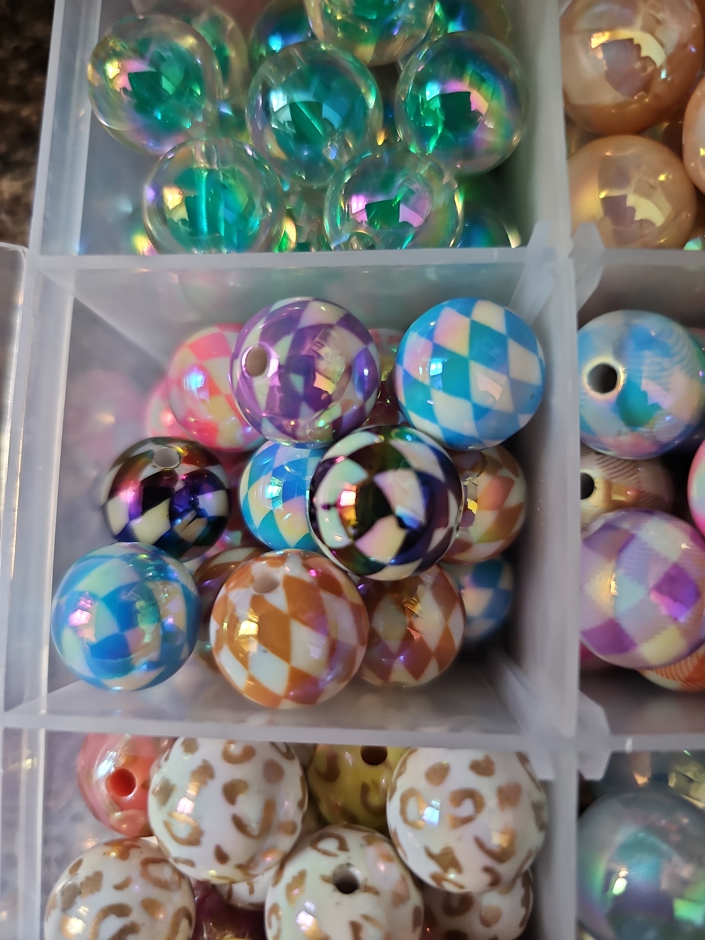 16mm Acrylic Beads