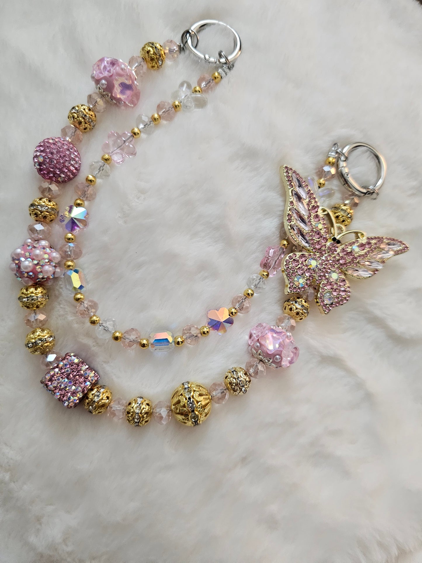 Phone Wristlet/ keychain/ bag Charm.