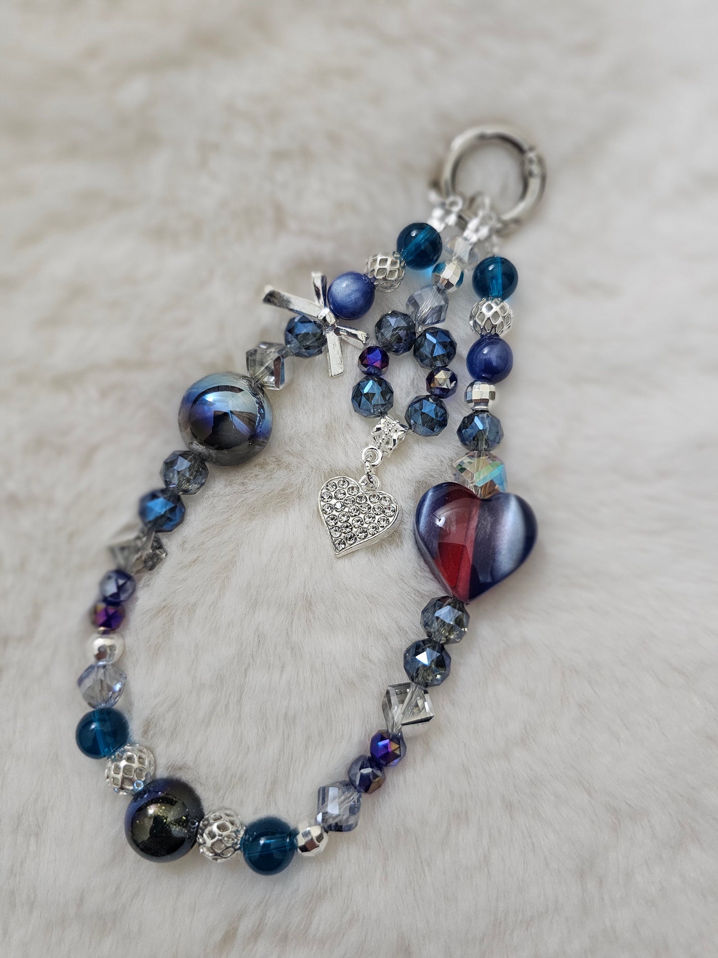 Phone Wristlet/ keychain/ bag Charm.