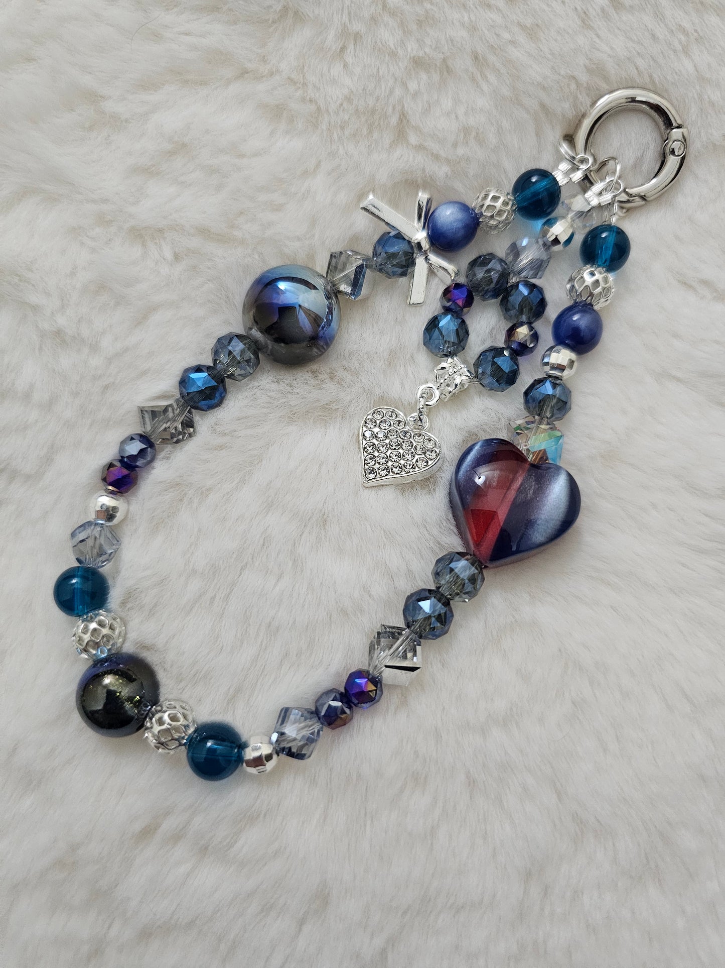 Phone Wristlet/ keychain/ bag Charm.