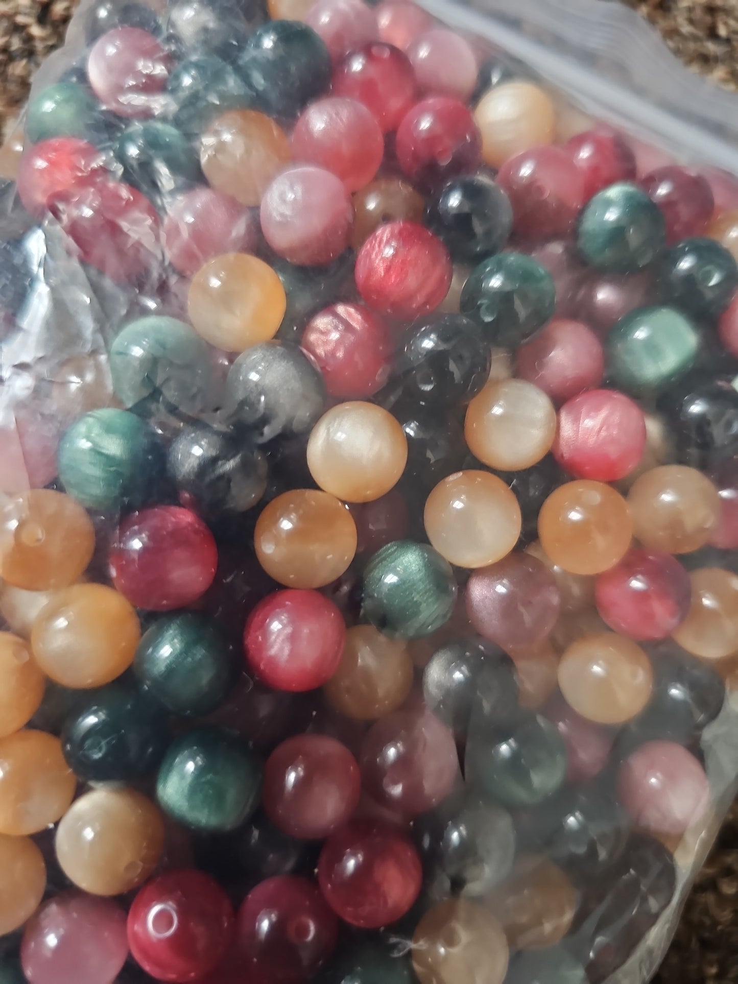 10mm Acrylic Beads