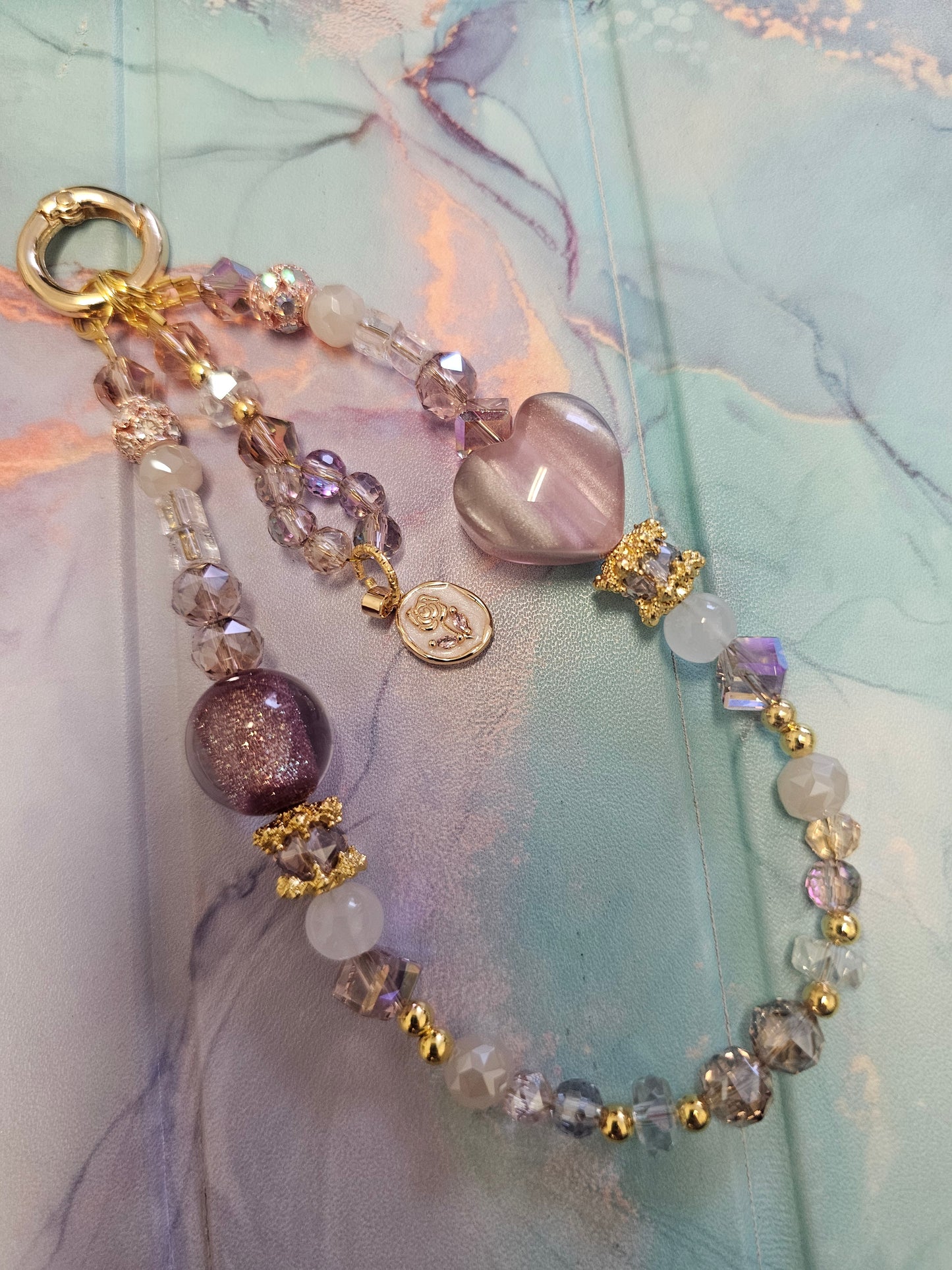 Phone Wristlet/ keychain/ bag Charm.
