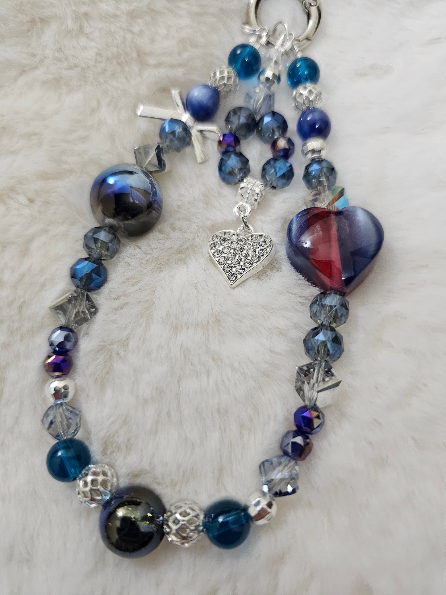 Phone Wristlet/ keychain/ bag Charm.
